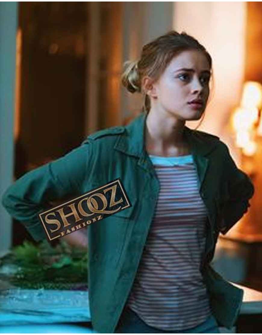 Josephine Langford After Tessa Young Green Jacket